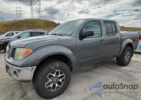 2005 Nissan Frontier Crew Cab Le из США, поврежденный, VIN 1N6AD07W35C419742